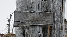 Abercrombie Mountain - Trail - Sign