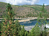 Canadian Border - Columbia River