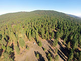 Aerial - Bangs Mountain - Campsite