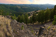 Bodie Mountain - Sunset