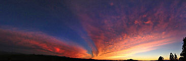 Bodie Mountain - Sunset - Clouds