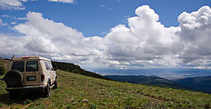 Naneum Ridge - View Southwest - Sportsmobile