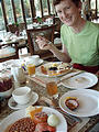 Joburg - D'Oreale Grand Hotel - Breakfast - Laura