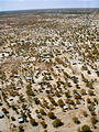 Botswana - Flight to Moremi - Maun from the Air