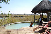 Botswana - Moremi - Xakanaxa Camp - Plunge Pool
