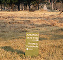 Botswana - Moremi - Sign