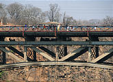 Zambia - Victoria Falls Bridge (to Zimbabwe) - Border and Bungee Jumping