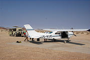 Namibia - Desert Airstrip - Flight