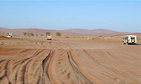 Namibia - Namib Dunes - Sandy Road