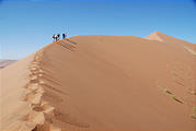 Namibia - Namib Dunes — Climbing "Big Daddy", aka "Crazy Dune"