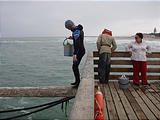 Namibia - Swakopmund - On the Jetty - Water Scientists - Old Section