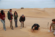 Namibia - Swakopmund - Tommy's Tour - Dunes - Digging