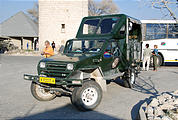 Namibia - Etosha National Park - Okaukuejo - Safari Truck