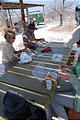 Namibia - Etosha National Park - Lunch - in a little fenced-in picnic area