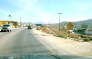 Driving to San Felipe - Road Sign for San Felipe