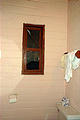 San Ignacio - Hotel Posada - Bathroom - Broken Window (1/4/2002 6:41 AM)