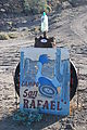 Sign: "Campo San Rafael"