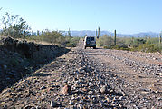 Valle San Rafael - Road