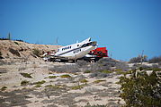 San Francisquito - Disassembled Airplane