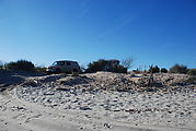 El Barril - End of long straight trail inside fence - Beach - Sportsmobile