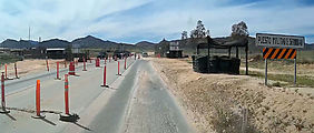 Baja - Military Checkpoint - Highway 3 East of Ensenada