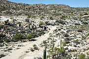 Baja - Cataviña - Pictographs Area - Parking Area & Path