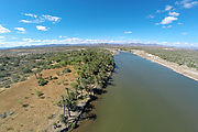 Baja - Estero San Marcos - Estuary - Palm Grove - Aerial