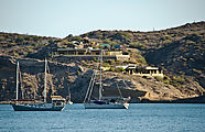 Baja - Ensenada San B - Sailboats - Houses