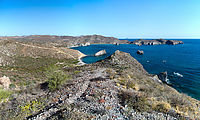 Baja - Ensenada San B - Cliff Trail - Beach