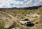 Baja - El Palomar Canyon - Rough Road out of Wash - Sportsmobile