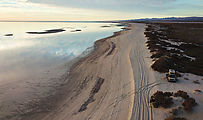 Baja - Estero Percebú - Sand Island - Aerial - Beach - Campsite - Sportsmobile