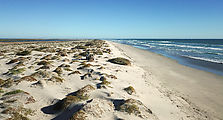 Vizcaino - Punta Abreojos - Estero la Bocana - Sand Bar - Beach - Aerial - Dunes