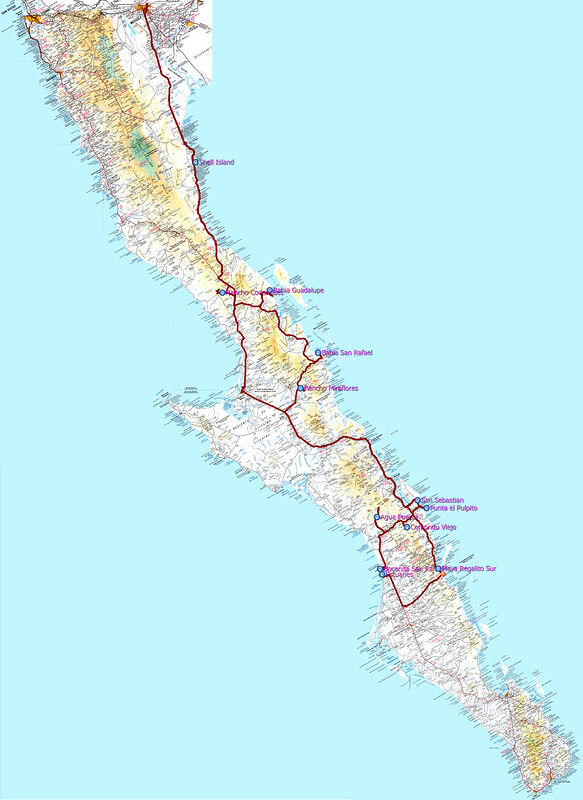 Baja2023 Map 