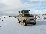 Black Rock Desert - Sportsmobile - Soldier Meadows Road - Playa Snow