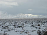 Soldier Meadows Road - Black Rock Desert - Snow on Mountains