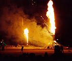 Night of The Burn - Fire Cannon (photo by Laura)