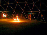 Night Firespinners at Thunderdome