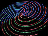 Night LED Spinning