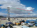 Windsocks on Tower