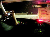 Arrive at Burning Man Gate (photo by Laura)