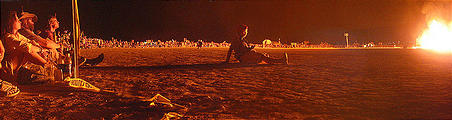 Temple of Joy Burn - People Watching (panorama) (Sept 1)