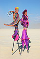 Colorful Stilt People (Aug 28, 5:56 PM)