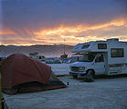 Last Sunset on Playa - After Packing Up Camp Home (Aug 31, 7:25 PM)