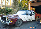 1980 Plymouth Gran Fury - Painting the Chrome Trim Black