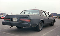 1980 Plymouth Gran Fury - Painted Flat Black