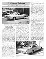 1965 Lincoln Continental Road Test - Motor Trend - April 1965