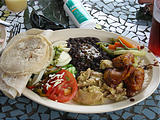 La Paz Waterfall Gardens - Lunch Food (Dec 25, 2005 12:42 PM)