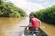Caño Negro - Canoe Trip - Geoff (photo by Laura) (Dec 29, 2005)