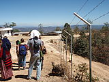 San Miguel Ixtahuacán - Mine Fence