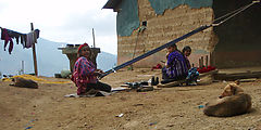 San Juan Atitán - Weaving
